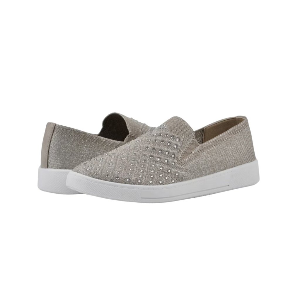 NWT White Mountain Upbring Beige Slip-On Sneaker